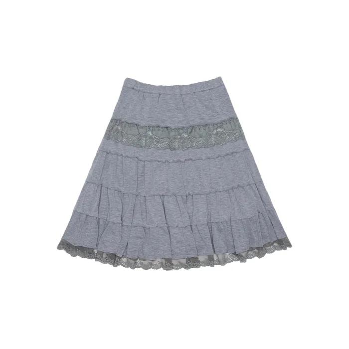 [5차] Tale Midi Skirt Melange