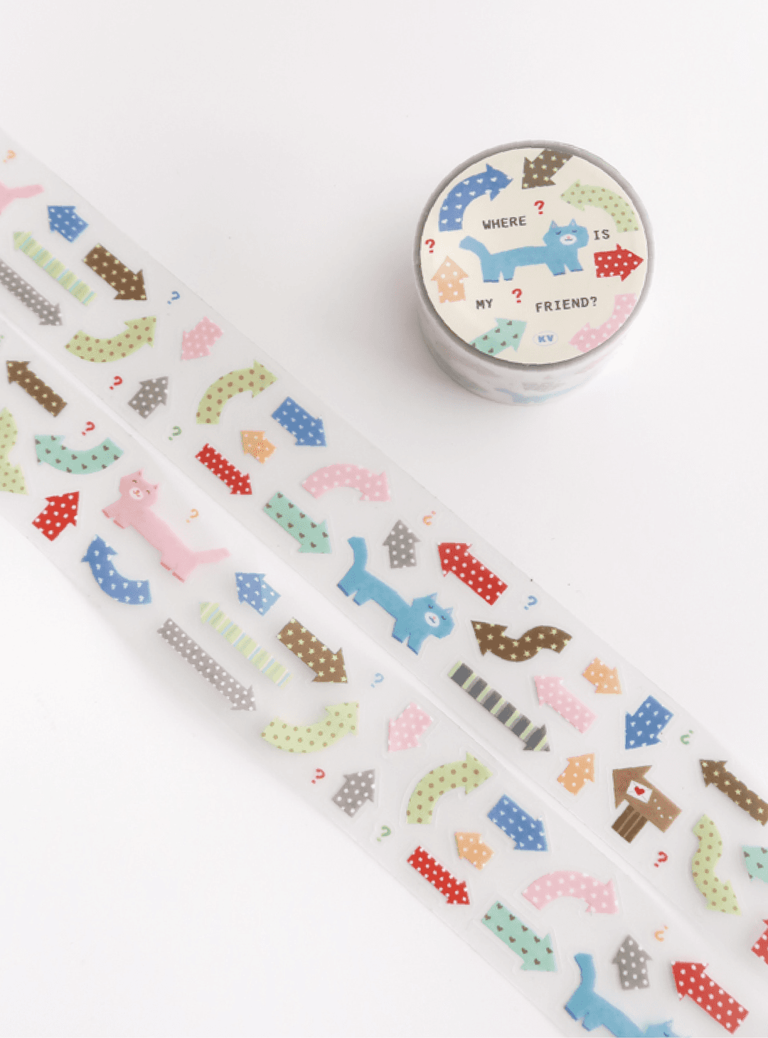 DOLLDOLL STICKER - Where is my friend?