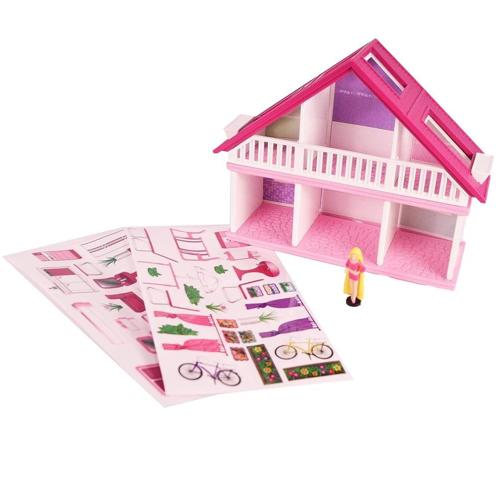 미니어처 마이크로 피규어 인형 초소형 바비 드림하우스