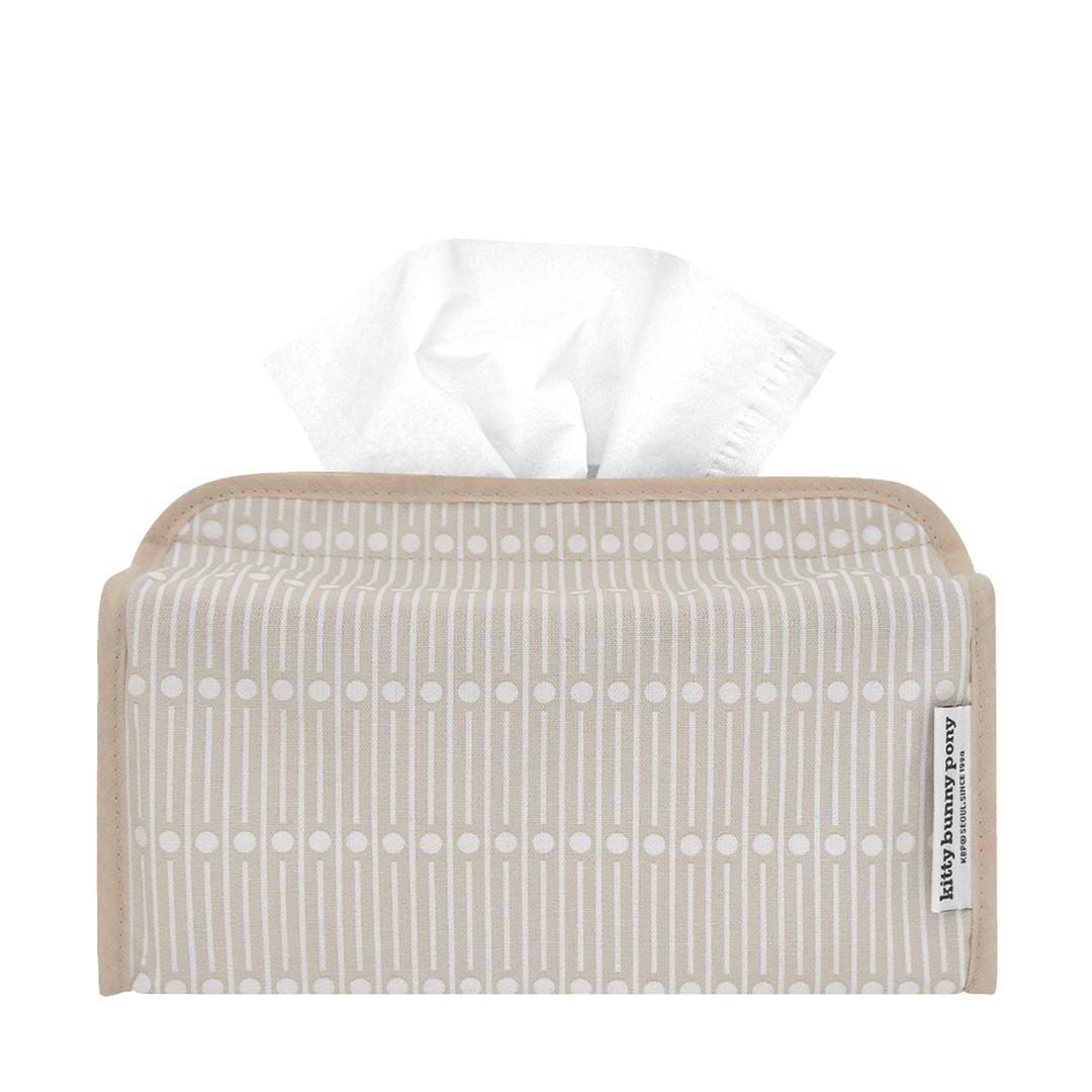miller ecru tissuebox cover
