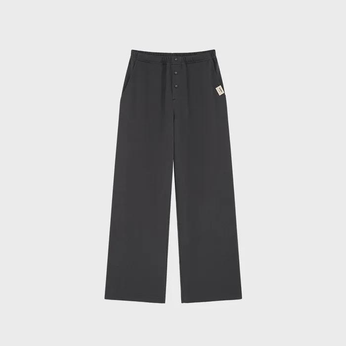G BUTTON FLY PANTS (CHARCOAL)