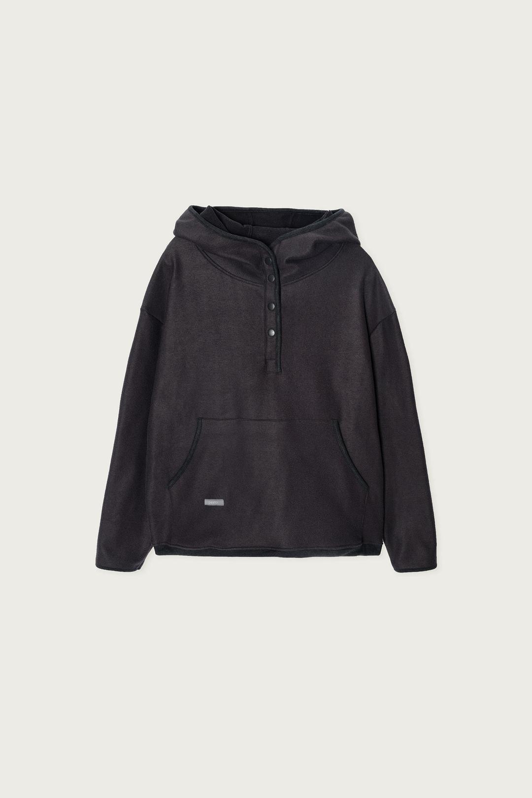 FLEECE ANORAK DARK LAKE