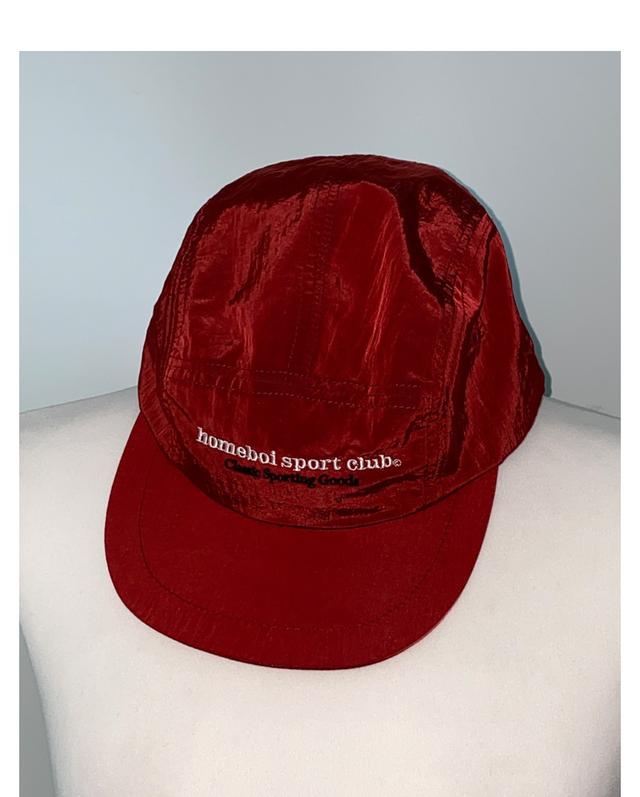 Nylon Logo Cap - Red (KIDS)