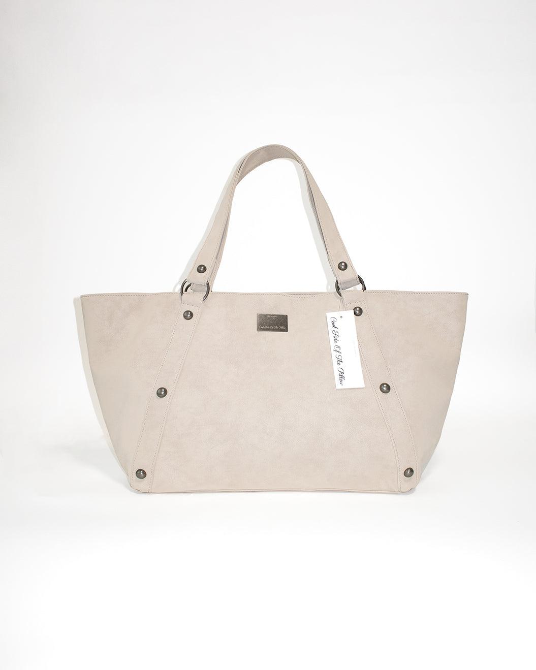 HARNESS MAXI TOTE sand