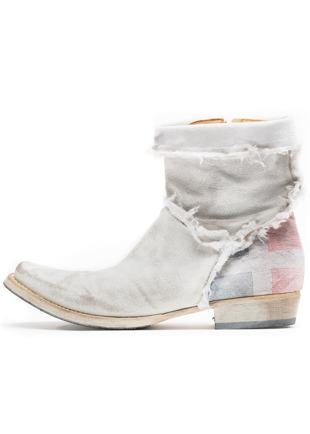 TEXAN BOOTS FLAG WHITE - IT40