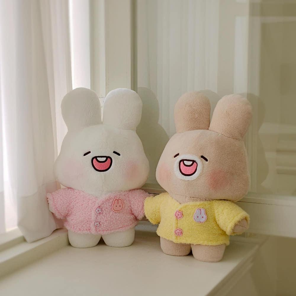 따듯한가디건 옷입은토끼 슈야토야 토끼인형 귀여운 애착 봉제인형 30cm 2종