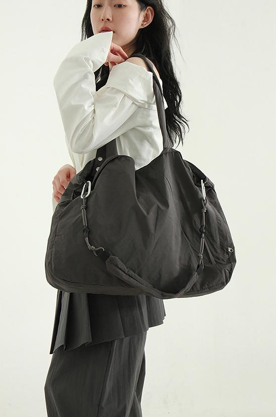 double strap paper square bag