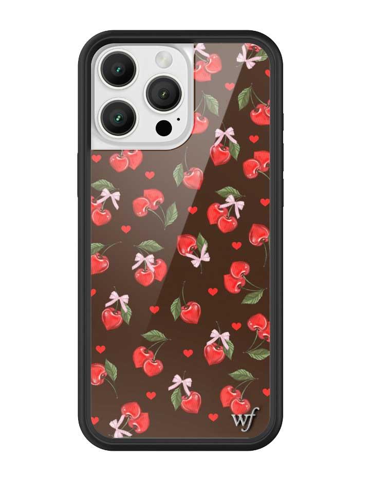 Wildflower Chocolate Cherries iPhone Case