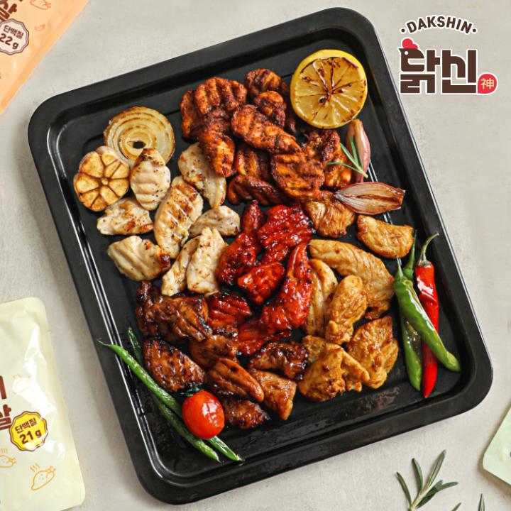[1+1+1] 닭신 오븐구이 닭안심살 5종
