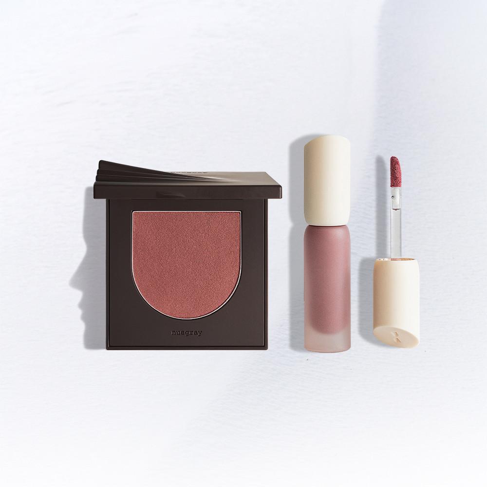 [누그레이] 스웨이 치크 블러셔 + 데일리 무드 마뜨 리퀴드 세트
