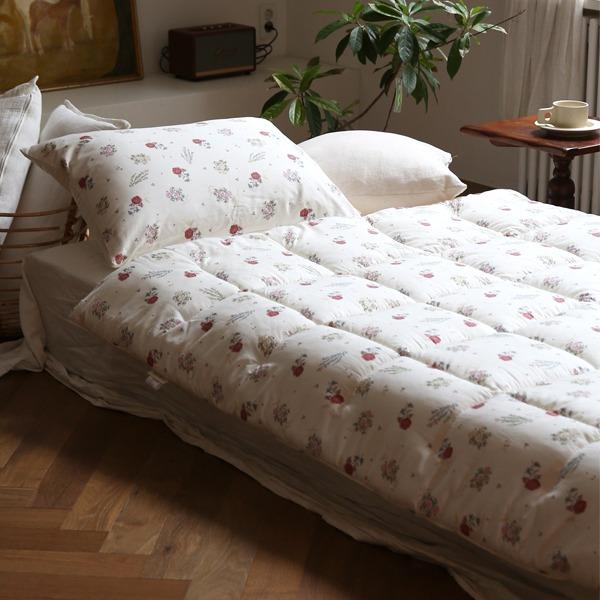 플러랄 40수 트윌면 모달 순면 차렵 세트