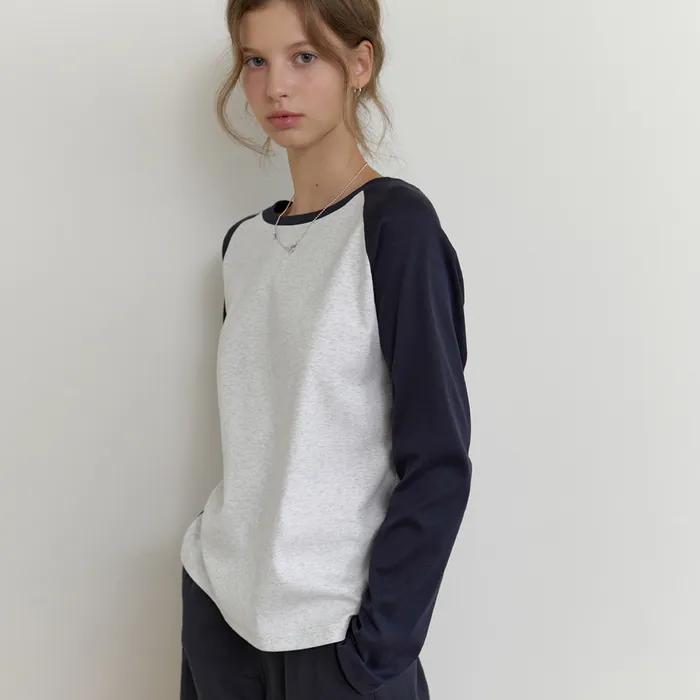 Nov raglan t-shirt (melange gray)