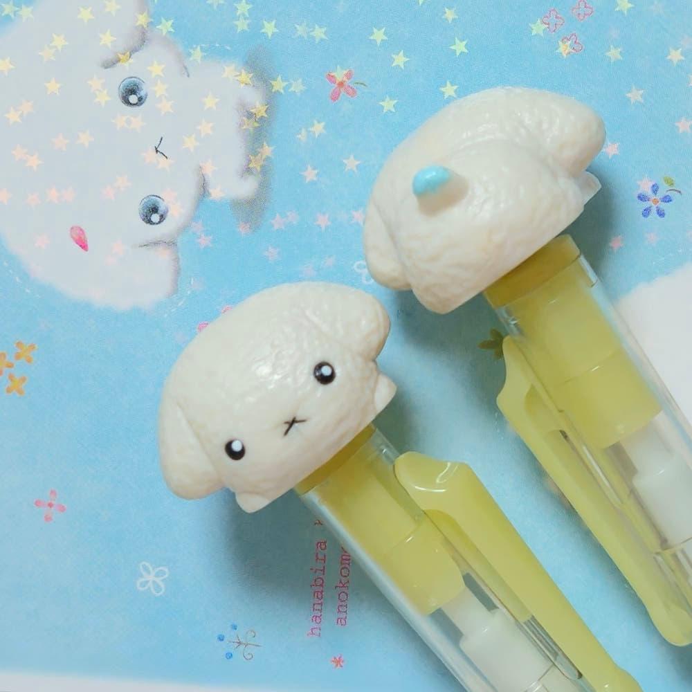 [고전문구] 부르부르도그 흔들흔들 피규어 볼펜