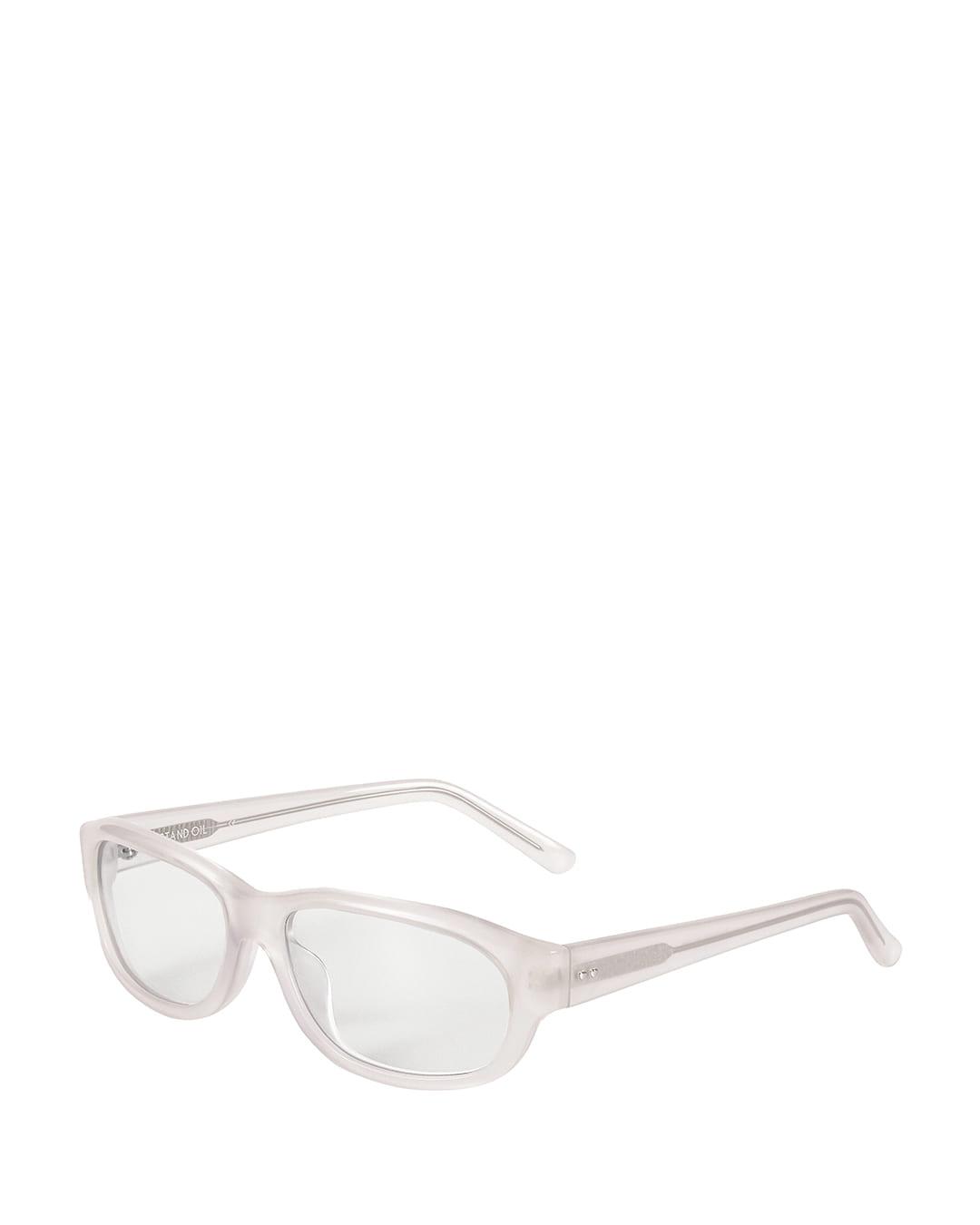 Curved Glow Sunglasses · 커브드 글로우 선글라스 / 크림