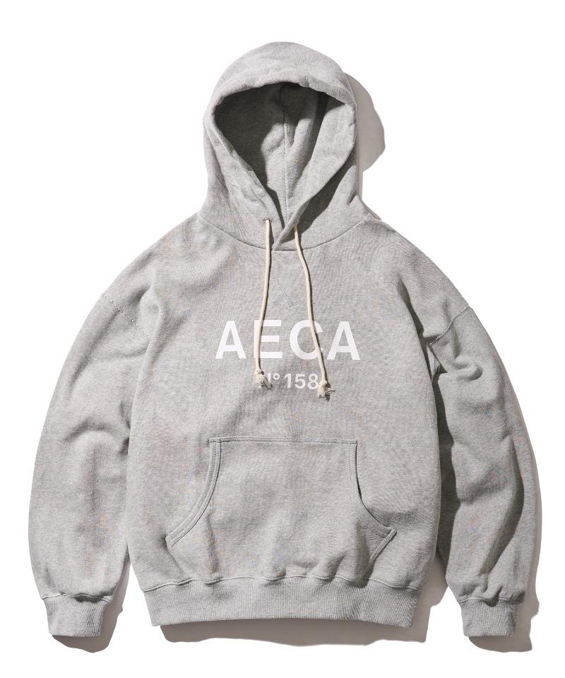 BIG LOGO PULLOVER HOODIE-GREY