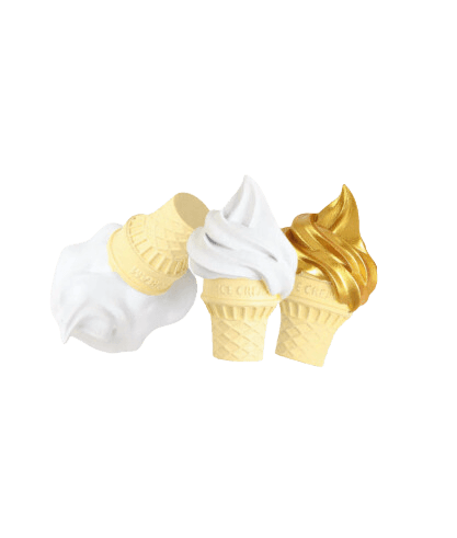 Soft Ice-cream Point Magnet