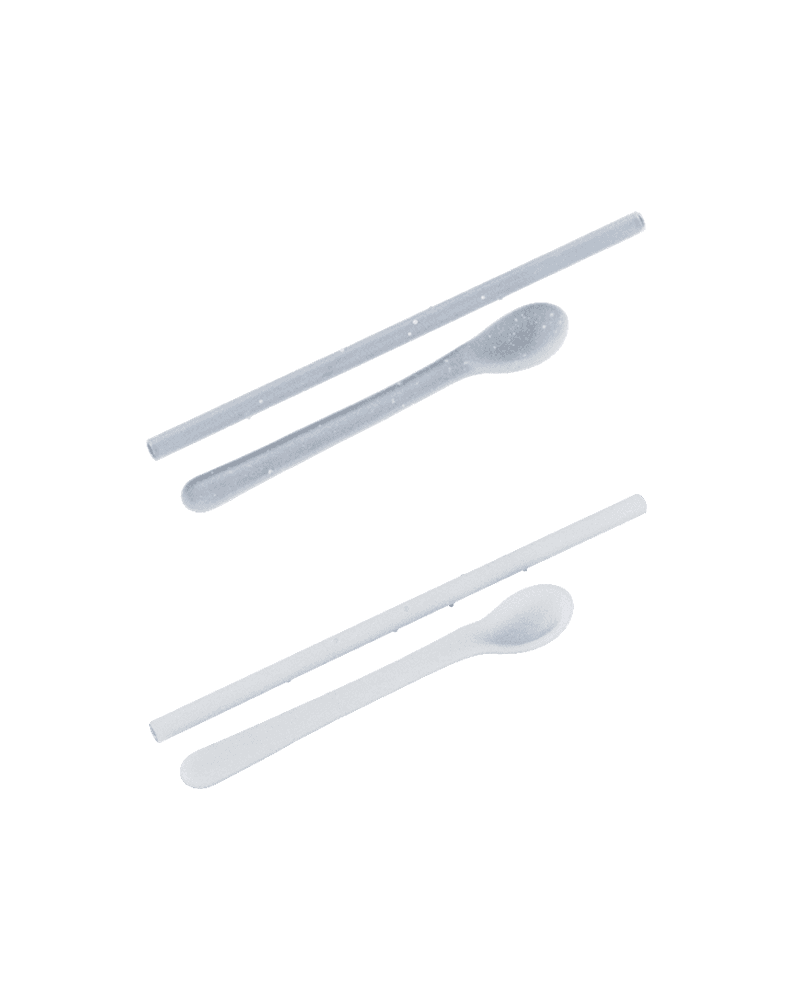 포그 스푼과 빨대 Fog Glass Spoon & Straw