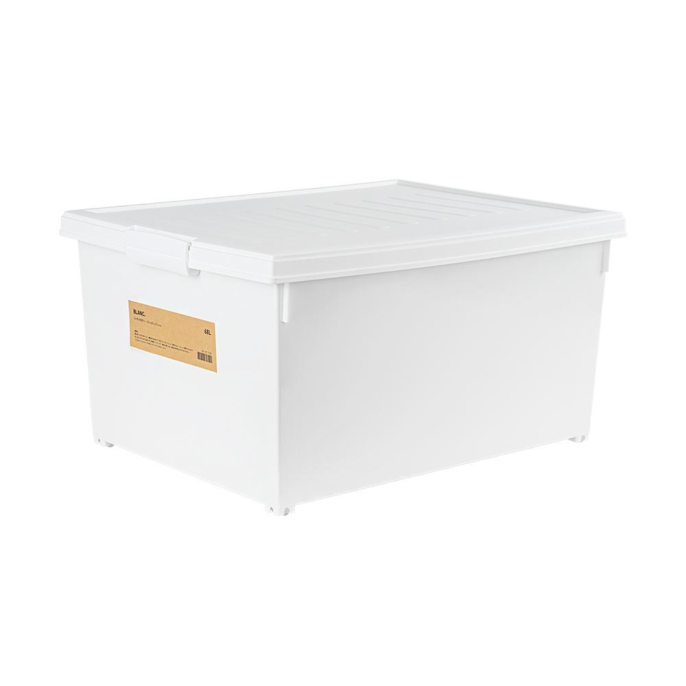 [BLANC] 블랑 시스템 리빙박스 68L 화이트