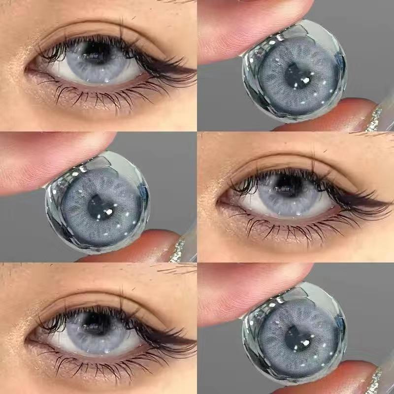 Sea Salt Blue Gray 14.0mm Contact Lenses(6 months wear)