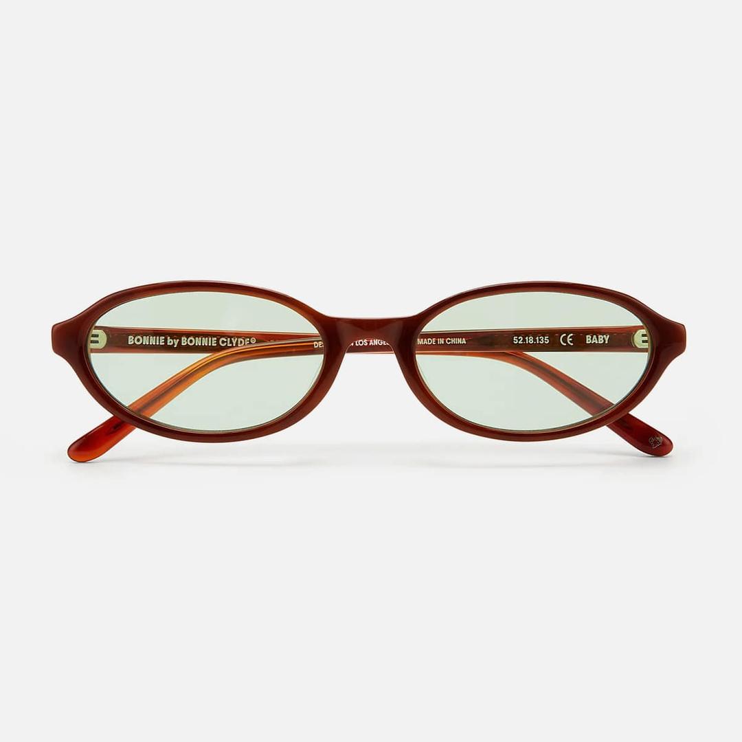 [보니 클라이드] 베이비 Baby Layered Brown Tortoise & Green Tint