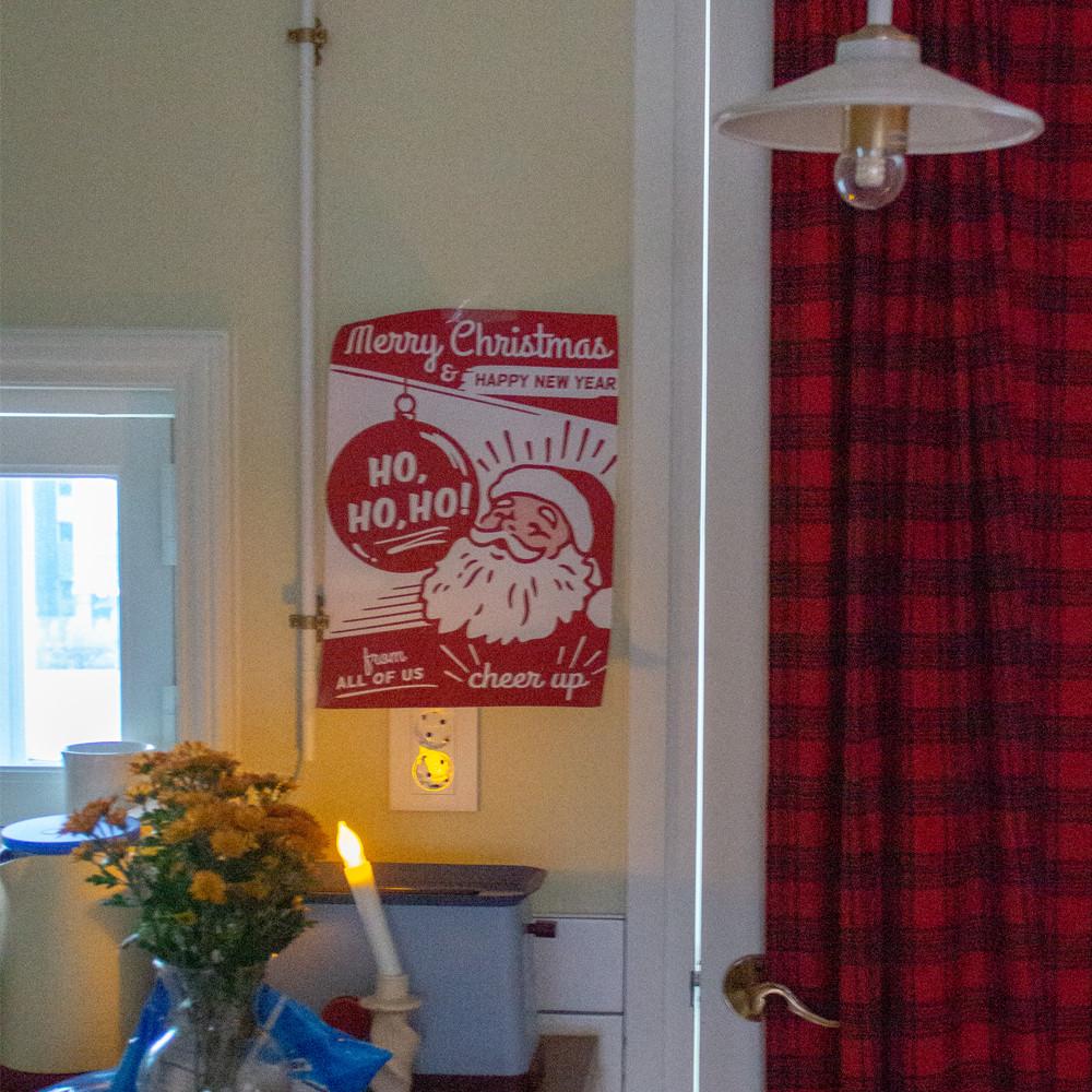 빈티지 산타 캔버스 포스터 크리스마스포스터 벽장식 인테리어 포스터 사진 액자