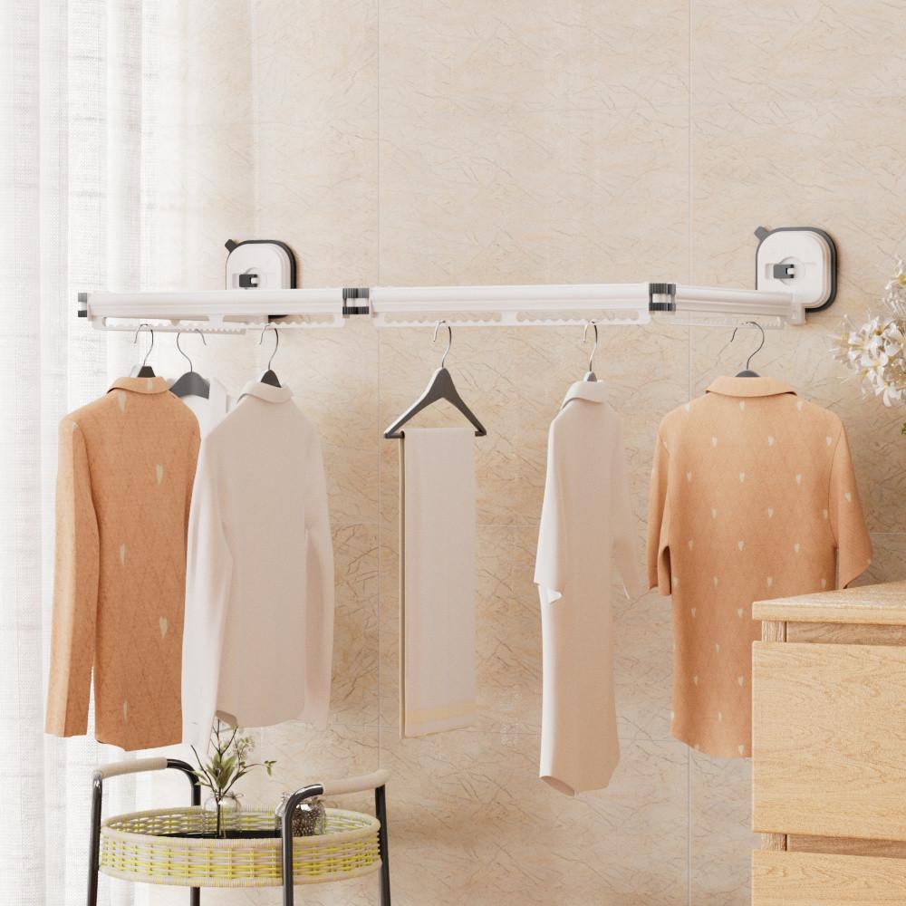 오라플 창문 흡착 몬스터 빨래건조대 이불 베란다 원룸 천장 접이식 대형