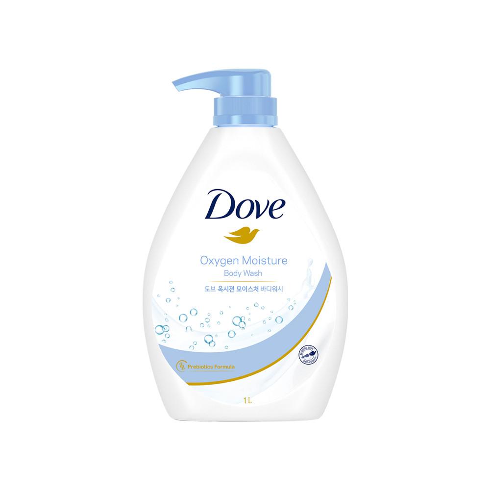 도브 라이트 샤워 옥시전 모이스춰 바디워시 1L 3개