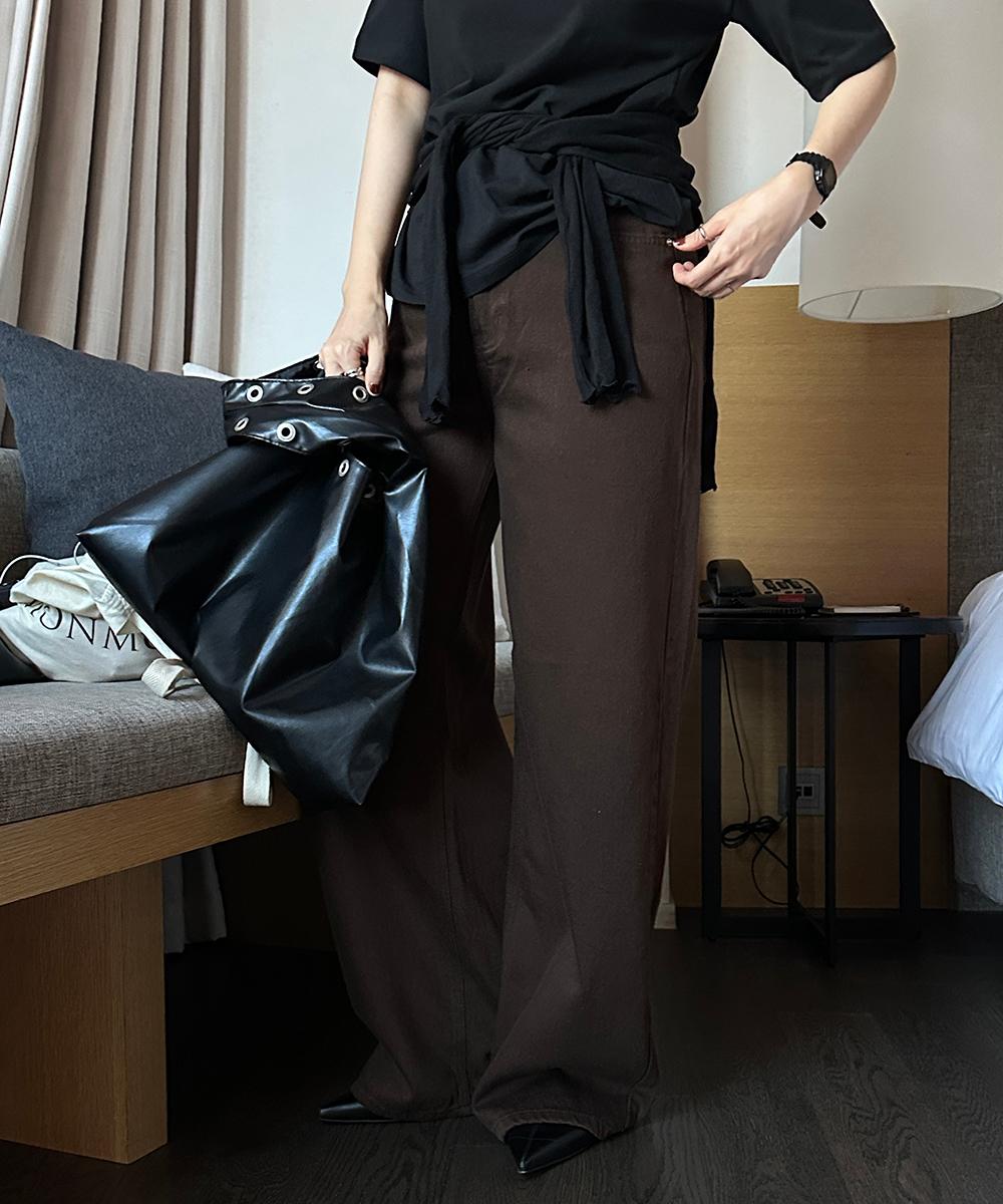 밀카 와이드 진 (2colors)