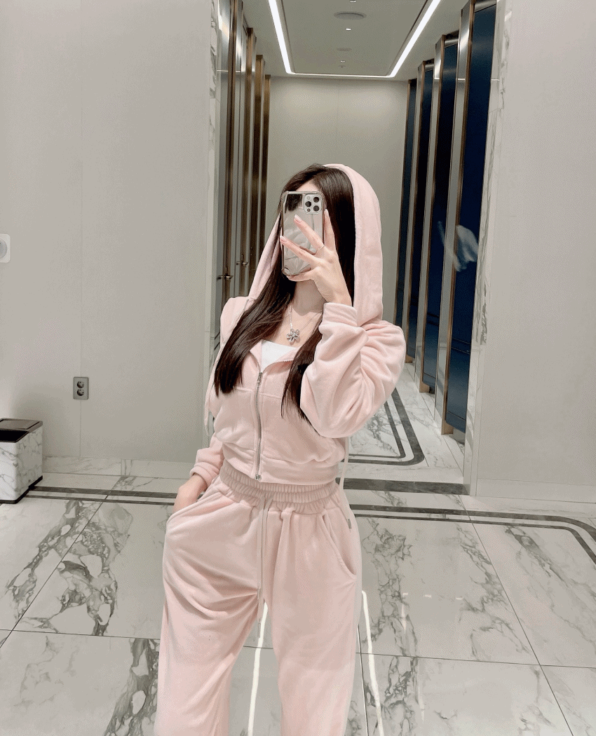 주문대폭주❤️ 하이퀄리티 밍크 기모 트레이닝 세트(완전 따뜻, 꼭 추천)