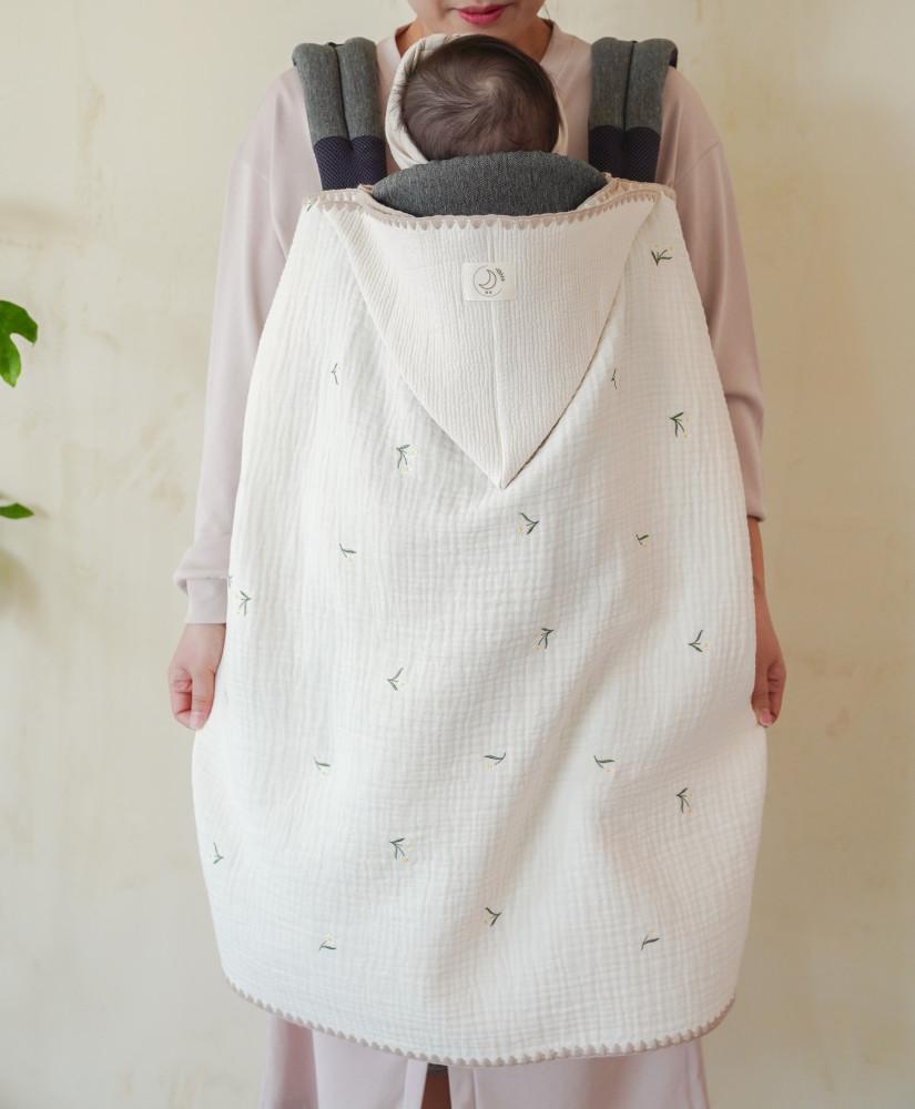 거즈 아기띠워머 (4계절)  아기 가리개 햇빛가리개 신생아 가리개 임신/출산/백일선물 아기이불 거즈이불 낮잠이불 수유가리개 봄달