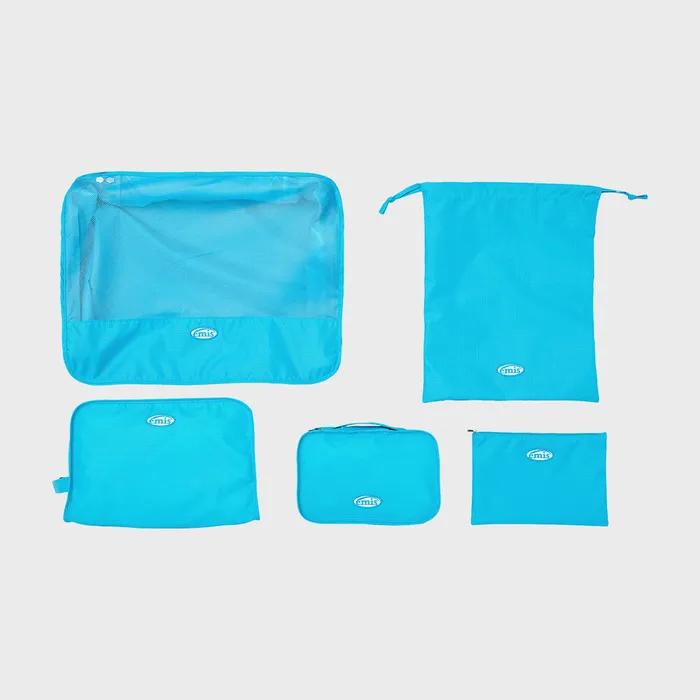 TRAVEL POUCH SET-AQUA BLUE