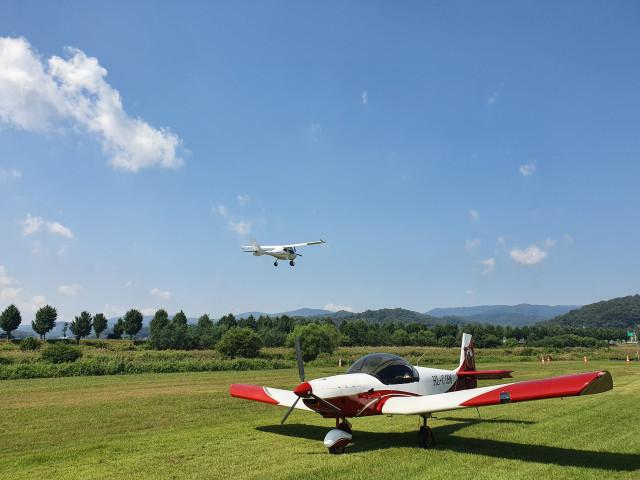 비행마을 경비행기체험 공주 가볼만한 곳 비행체험 부여열기구