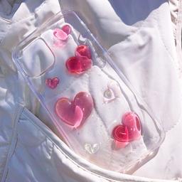 s24가능![자연경화 레진] 하트 젤리젤리 폰케이스💗