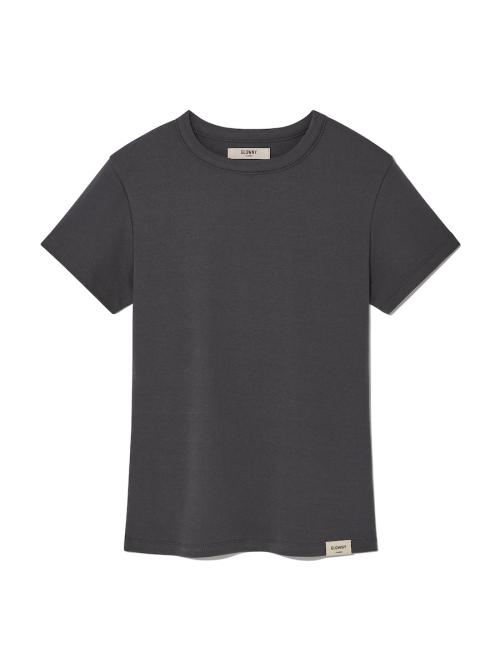 G CLASSIC FITTED TEE (CHARCOAL)