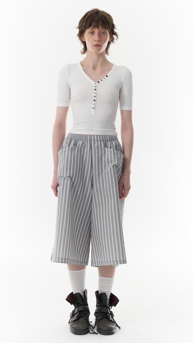 STRIPE WIDE PANTS_BLUE