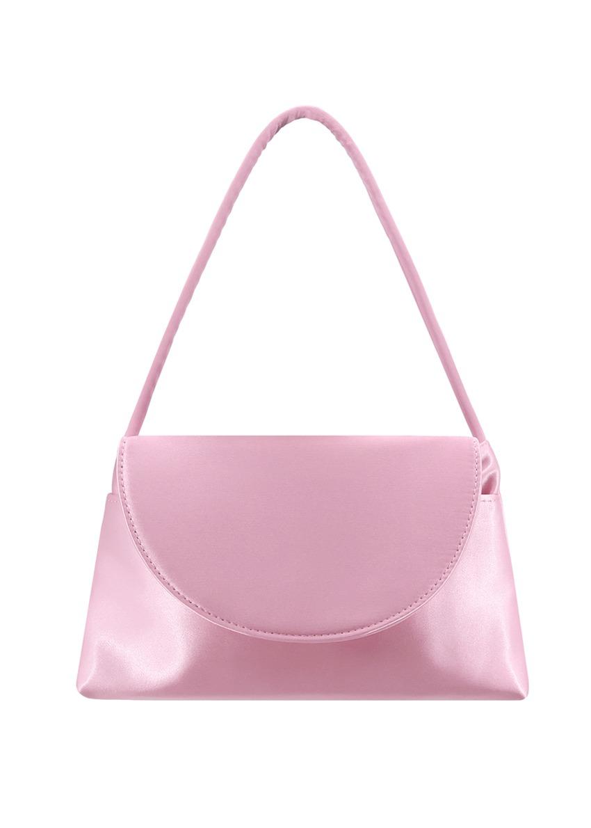 More mini Satin bag pink