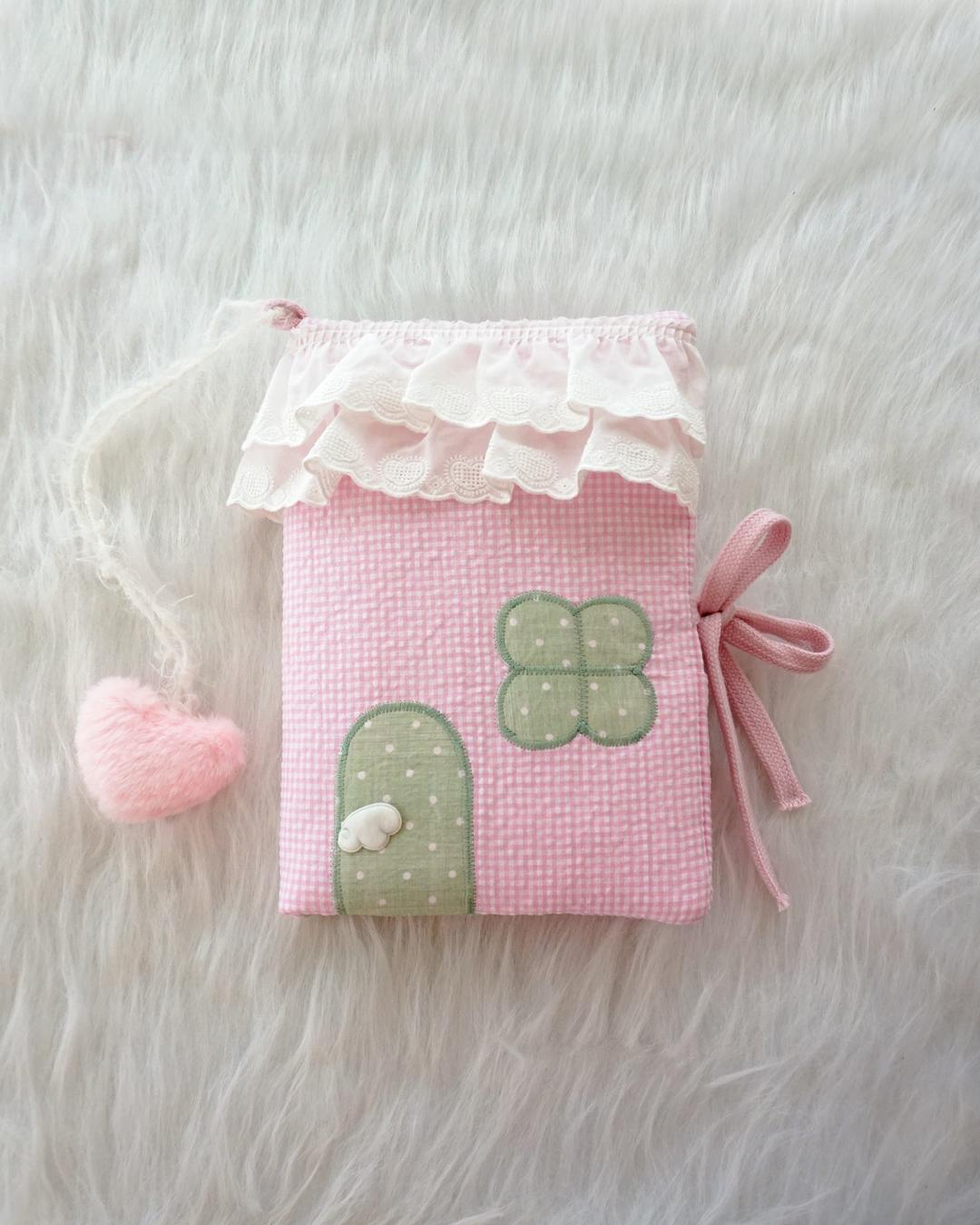 [행복의 집] 다이어리/북 커버 + 노트 세트