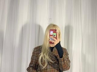 ja467 반크롭 체크 울 숏코트(s)빈티지벨라