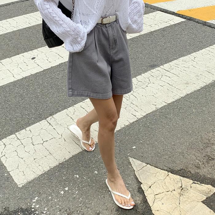 [5천장판매♥/MADE] 러브피그먼트하프팬츠