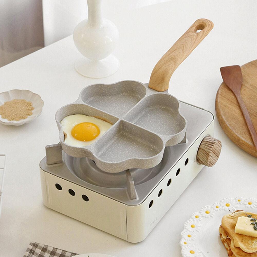 하트 에그 4구 프라이팬