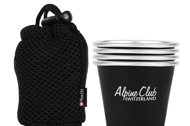 캠핑 소주잔 / 맥주잔 4P 블랙