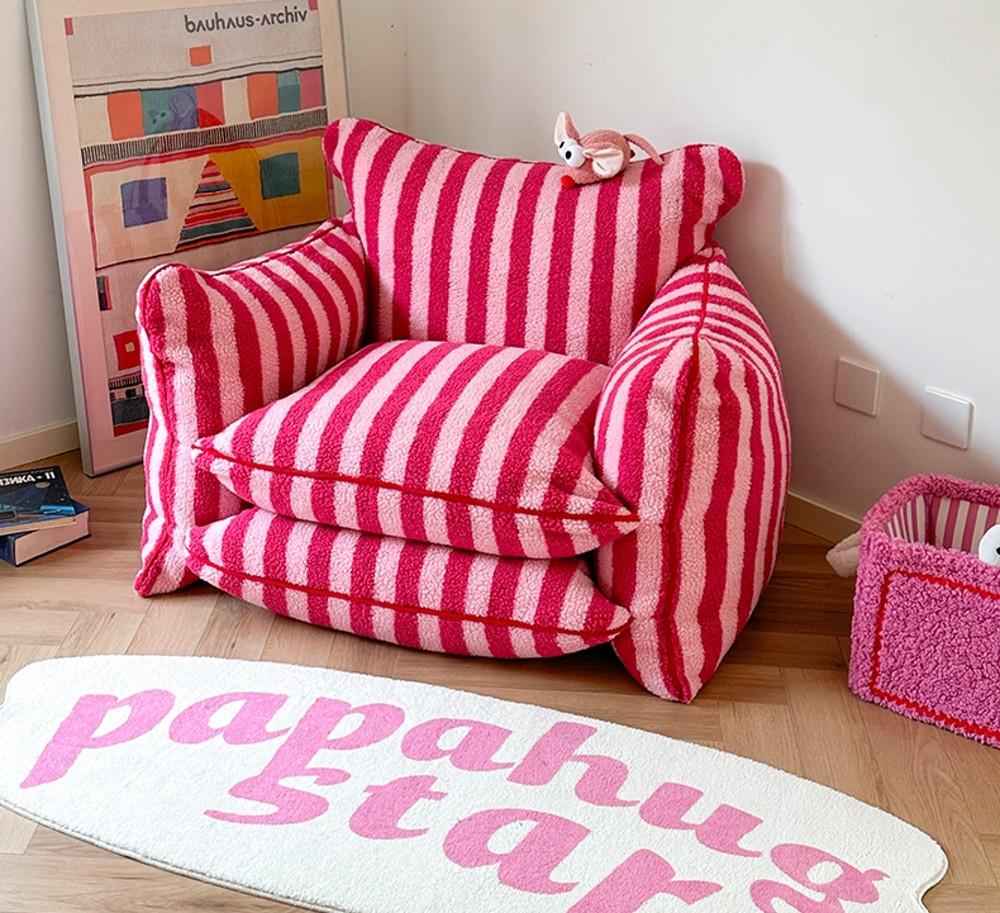 Stripe Cutie Sofa 스트라이프 키치 큐티 1인 소파