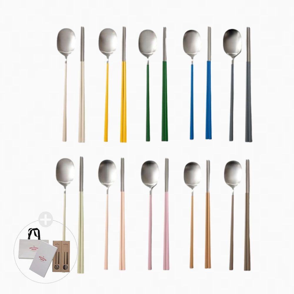 [29CM 단독] 멜로즈 한수저 선물세트 베스트 10종(프리미엄 기프트박스&쇼핑백 포함) 집들이 신혼