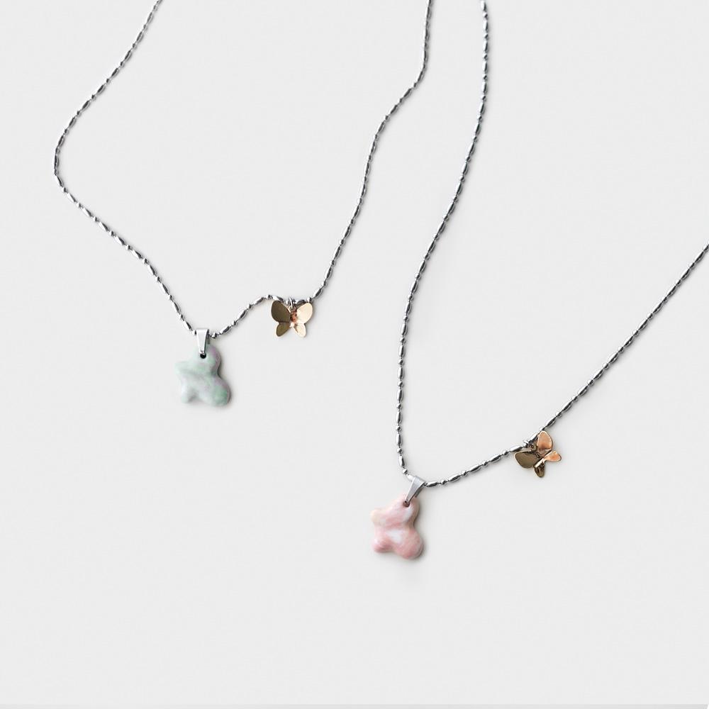 baby Nabi twin necklace (2colors)