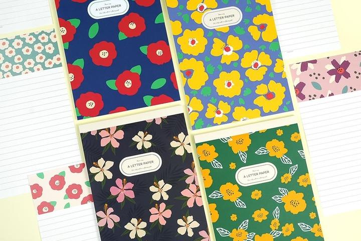 미니꽃길패드편지지