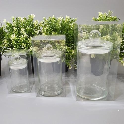 공효진 PET투명상자  소,중,대  25개~500개