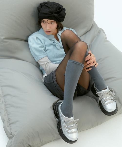 폴비 레이스업 패딩 방한화