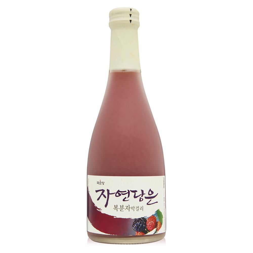 국순당 고창 자연담은 복분자 막걸리 6도 360ml 과일막걸리