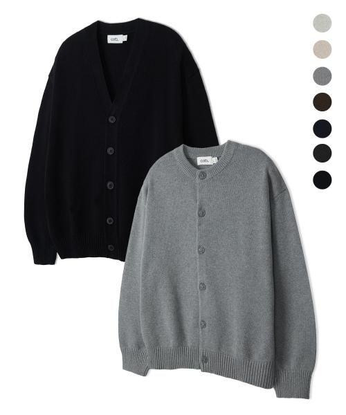 [2PACK] 소프트 베이직 가디건 COOSCD001CD020CD021