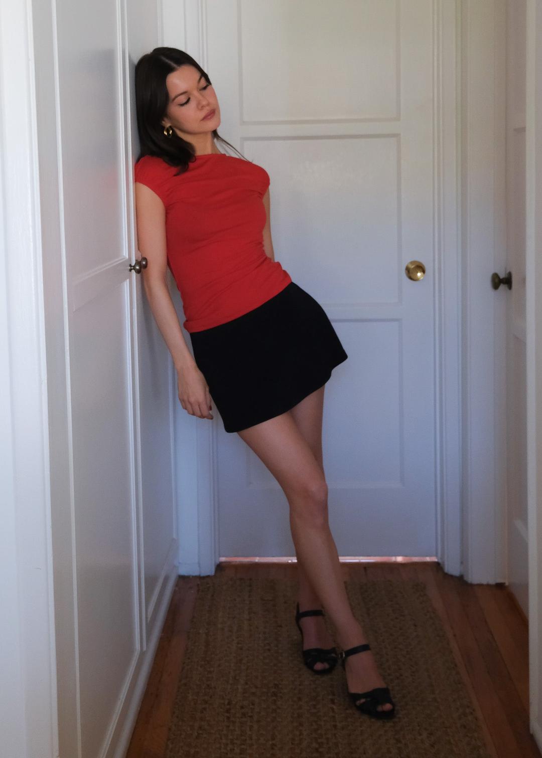 Aria Skirt - Black / XS